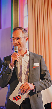 Fabian Henrichsen bei der 10 Jahres Feier der H4easy
