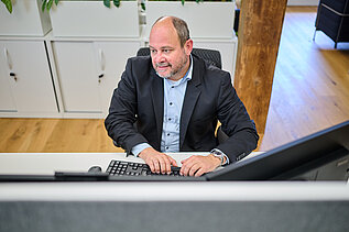Header: Arbeitsplatz von Alexander Mirwaldt (H4easy)